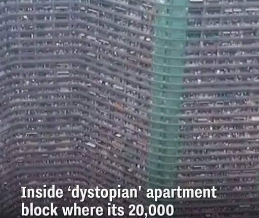 Inside a ‘Dystopian’ Apartment Block Where That Houses Over 20,000 Residence.