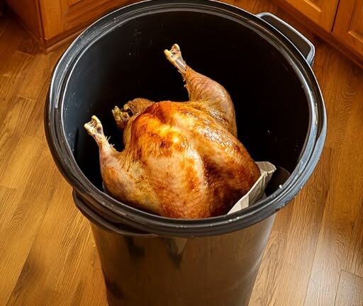 My Husband Grabbed the Thanksgiving Turkey and Threw It in the Trash – When He Explained Why, Everyone Was Shocked