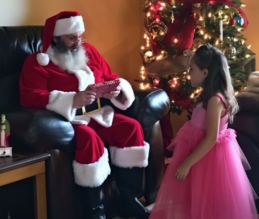 Mom Cries over Daughter’s Question About Santa, Which Her Late Husband Played Every Year, Until Suddenly Santa Walks In – Story of the Day