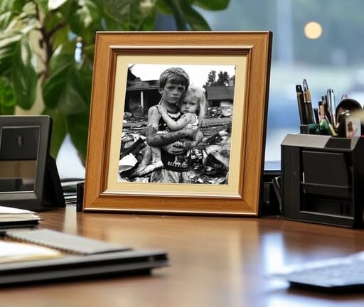 As a Child, I Saved a Girl from a Burning House – Years Later, I Was Stunned to See My Old Photo on My New Boss’s Desk