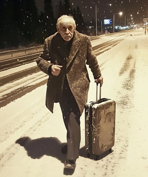 I Picked Up an Elderly Stranger on Christmas Eve – It Changed My Life Forever