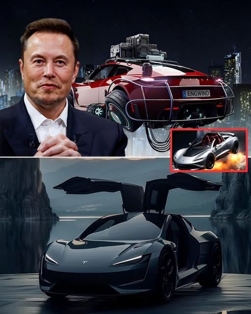 Elon Musk Claims the New Tesla Roadster Will Be Able to Fly