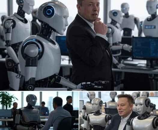Elon Musk Shocks The World: Tesla’S Secret Army Of Talking Robots To Replace Office Workers And Take Over The Labor Market