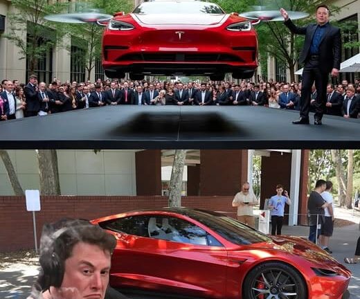 FIRST Ever Elon Musk FLYING TESLA Prototype Will Blow Your Mind