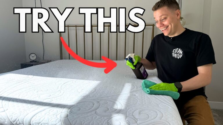The Best Way to Clean Your Mattress!