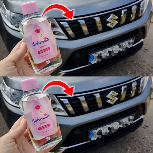 Rub Baby Oil on Your Car and You’ll Be Amazed!