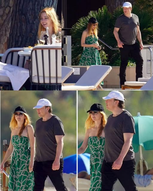 Elon Musk publicly dated in France with his new girlfriend who is 21 years younger than the youngest “muse” in love history..