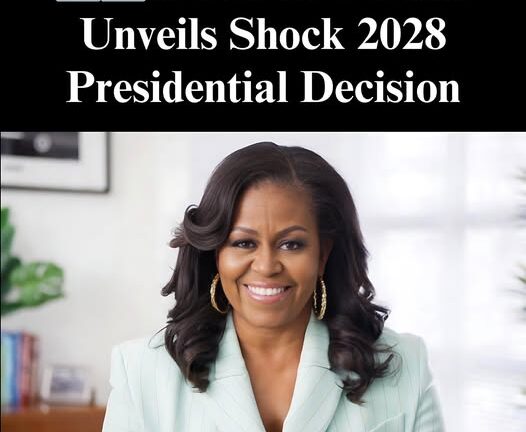 👀 Michelle Obama Breaks Her Silence on 2028 Presidential Run Rumors — What She Said Left Supporters Stunned. Click the link in the comments to see her full response and why it’s sparking headlines across the country 👇