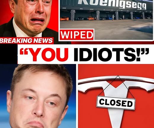 😱 Elon Musk in Tears and Stunned Silence on LIVE TV After Koenigsegg Unveils Game-Changing Engine — Is This the End of Tesla’s Reign? Full video in the comments 👇
