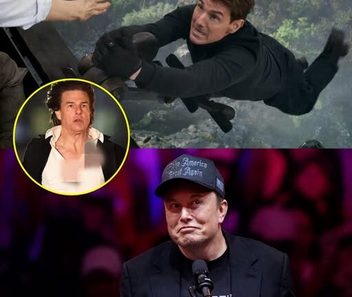 Elon Musk’s Bizarre Response to Tom Cruise’s Mission Impossible Clip Ignites Internet Firestorm—Fans and Critics Clash Over Cryptic Tweet, Sparking Wild Theories About Hollywood, Space, and AI!